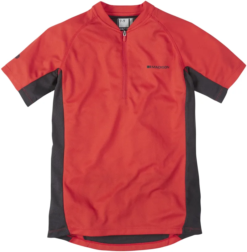 Madison Youth Trail Short Sleeve Jersey - Hi Viz Yellow 5 Madison Youth Trail Short Sleeve Jersey - Hi Viz Yellow - Image 3