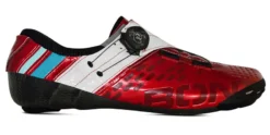 Bont Helix Road Shoes - Shiny Red/White -Sportful Shop helixred1