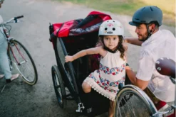 Burley Honeybee Child Trailer - Red - One Size -Sportful Shop honey bee 4