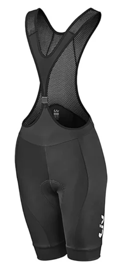 Liv Fisso Womens Bib Shorts - Black