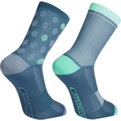 Madison Sportive Mid Socks Twin Pack - Shale Blue/Teal -Sportful Shop mcl22s300 01