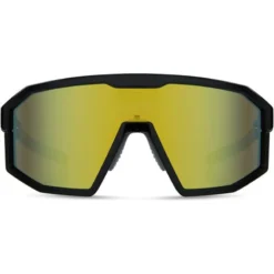 Madison Enigma Glasses - Matt Black/Bronze Mirror