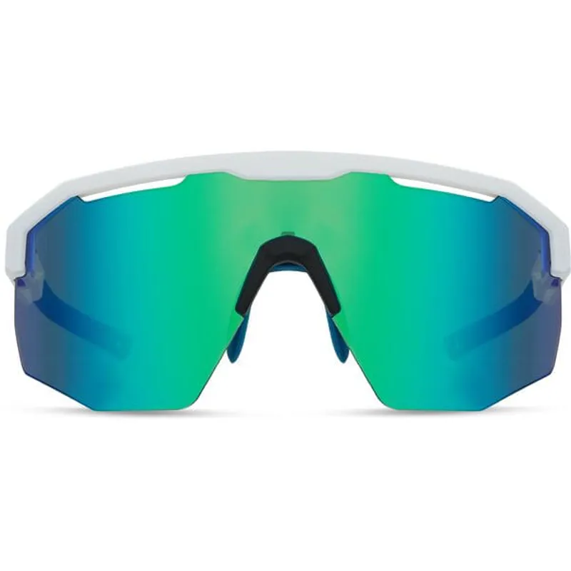 Madison Cipher Glasses - Matt White - Green Mirror Lens 3 Madison Cipher Glasses - Matt White - Green Mirror Lens