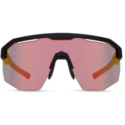 Madison Cipher Glasses - Matt Black - Pink Rose Mirror Lens -Sportful Shop mcl22s591 03
