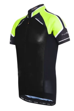 Funkier Rosaro Short Sleeve Jersey - Black/Neon -Sportful Shop p5864d6f7a43339.25782343