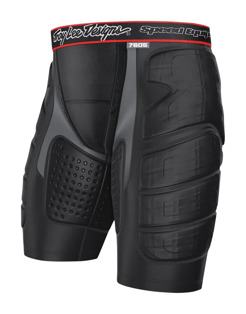 Troy Lee Designs 7605 Ultra Protective Short - Black 3 Troy Lee Designs 7605 Ultra Protective Short - Black