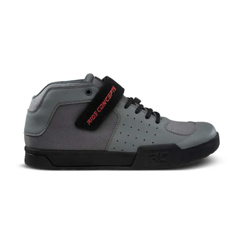 Ride Concepts Wildcat Mens Flat MTB Shoes - Charcoal/Red 4 Ride Concepts Wildcat Mens Flat MTB Shoes - Charcoal/Red - Image 2
