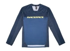 Race Face Diffuse Long Sleeve Jersey - Grey -Sportful Shop rfjb174062