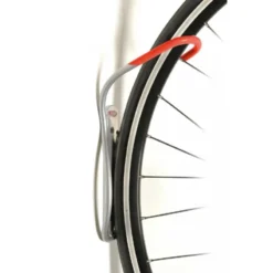 Delta Leonardo Wall Mount Bike Rack - Silver - Wall Mounted