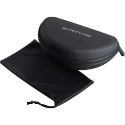 Shimano S-Phyre R Sunglasses - Black Frame/Polarized Red Lens