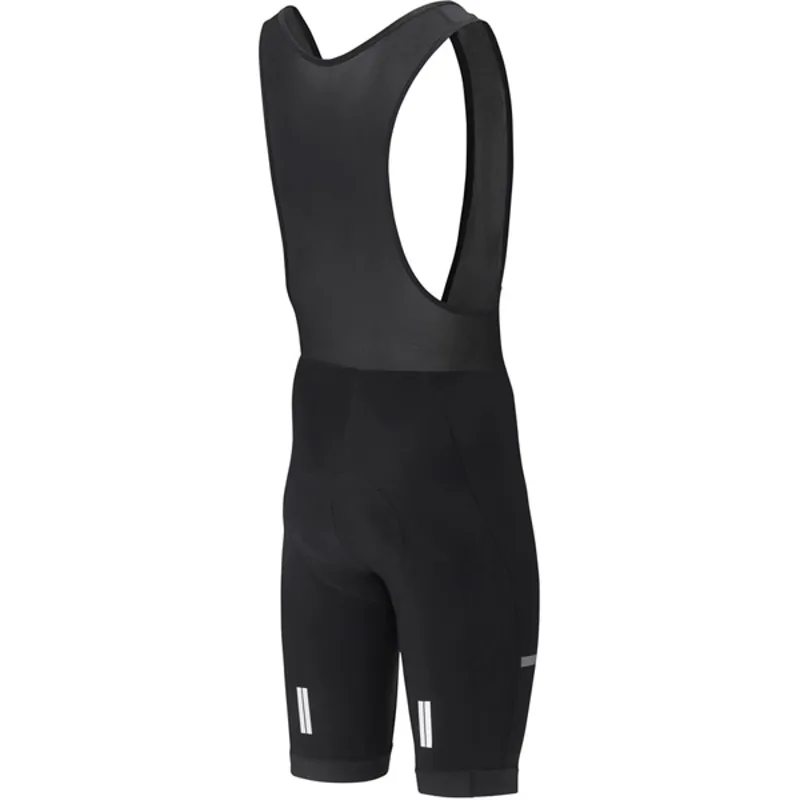 Shimano Thermal Wind Bib Shorts - Black 4 Shimano Thermal Wind Bib Shorts - Black - Image 2