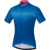 Shimano Sumire Womens Short Sleeve Jersey - Blue