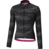 Shimano Kaede Women's Thermal Long Sleeve Jersey - Black/Grey -Sportful Shop sc6803