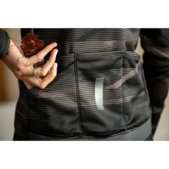 Shimano Kaede Women's Thermal Long Sleeve Jersey - Black/Grey -Sportful Shop sc6803 life3