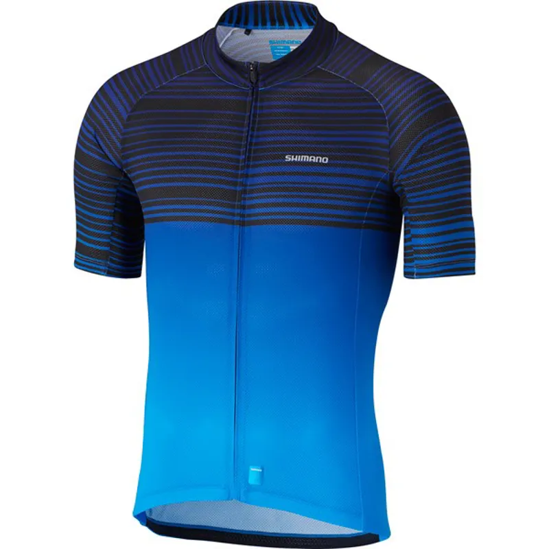 Shimano Climbers Short Sleeve Jersey - Navy 5 Shimano Climbers Short Sleeve Jersey - Navy - Image 3