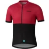 Shimano Element Men's Short Sleeve Jersey - Red -Sportful Shop sc8801