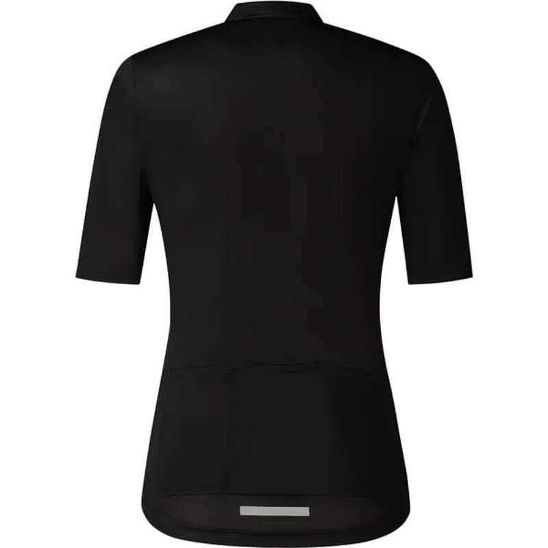 Shimano Element Women's Short Sleeve Jersey - Black 5 Shimano Element Women's Short Sleeve Jersey - Black - Image 3