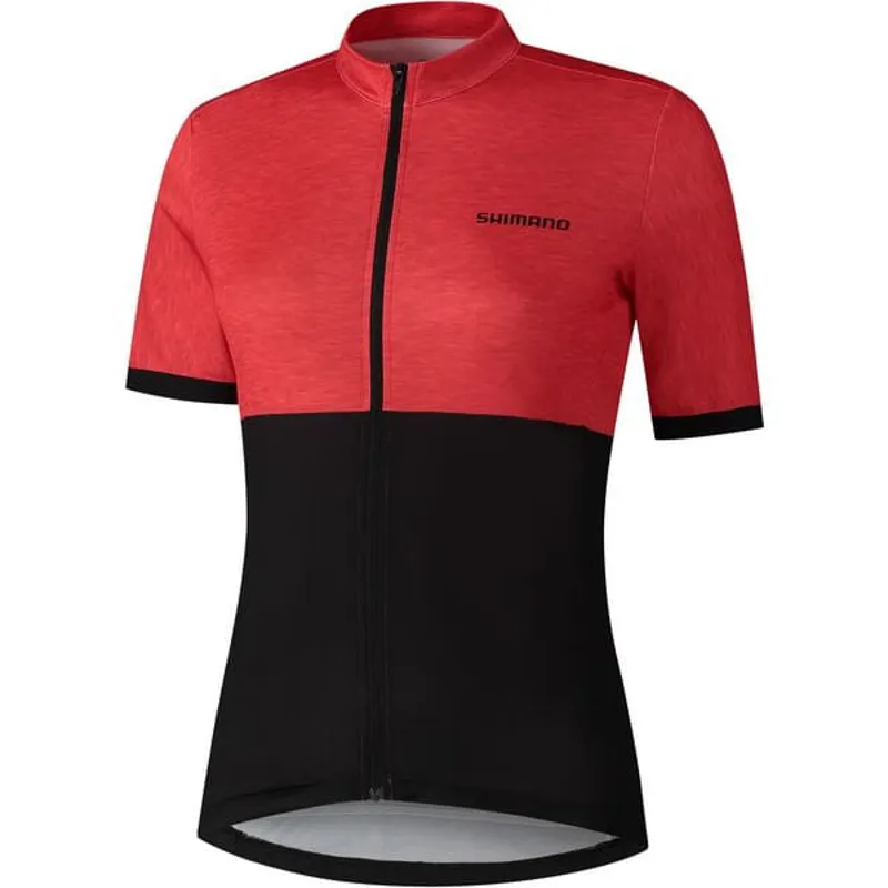 Shimano Element Women's Short Sleeve Jersey - Black 4 Shimano Element Women's Short Sleeve Jersey - Black - Image 2