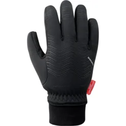 Shimano Windstopper Thermal Reflective Long Finger Gloves - Black -Sportful Shop sca420