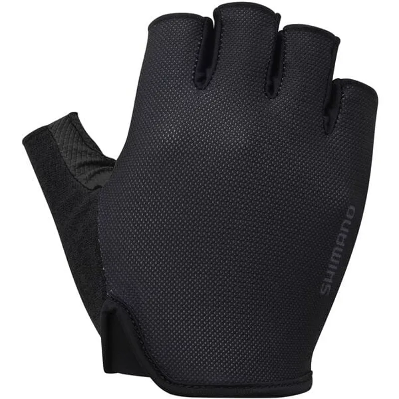Shimano Airway Men's Short Finger Gloves - Black 3 Shimano Airway Men's Short Finger Gloves - Black
