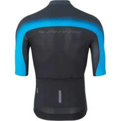 Shimano S-Phyre Flash Short Sleeve Jersey - Black/Blue -Sportful Shop scs4400 back