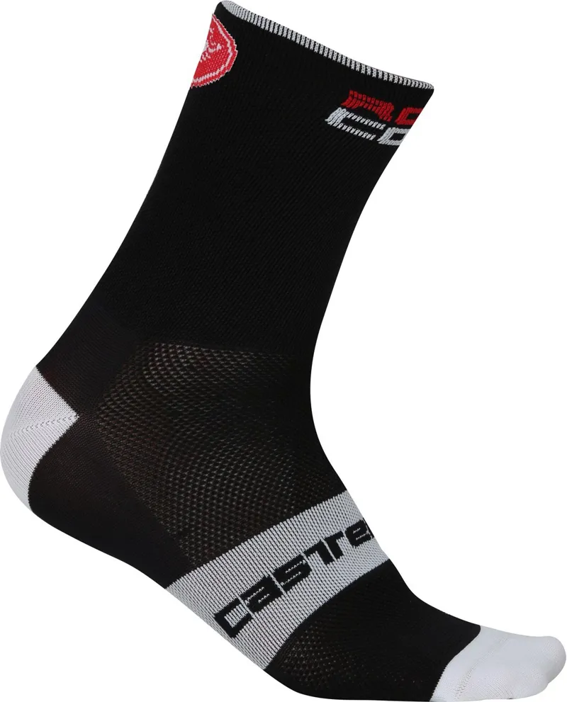 Castelli Rosso Corsa 9 Socks - Black 3 Castelli Rosso Corsa 9 Socks - Black