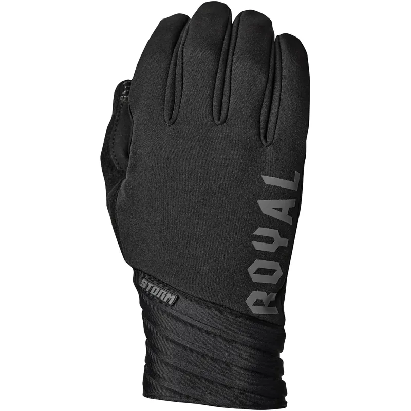 Royal Racing Storm Long Finger Cycling Gloves - Black 4 Royal Racing Storm Long Finger Cycling Gloves - Black - Image 2