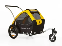 Burley Tailwagon Pet Trailer - Yellow/Black - 16w 12 Burley Tailwagon Pet Trailer - Yellow/Black - 16w -Sportful Shop tail wagon