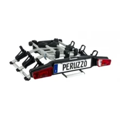 Peruzzo Zephyr Towball 3 Bike Car Rack - Black