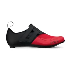 Fizik R4 Transiro Triathlon Shoes - Black/Red -Sportful Shop transiro r4 powerstrap black red side