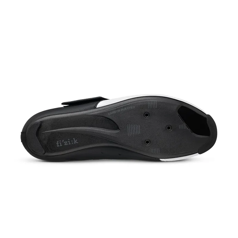 Fizik R4 Transiro Triathlon Shoes - Black/White 5 Fizik R4 Transiro Triathlon Shoes - Black/White - Image 3