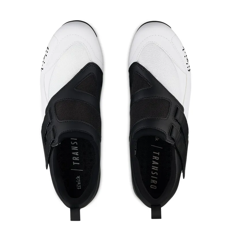 Fizik R4 Transiro Triathlon Shoes - Black/White 4 Fizik R4 Transiro Triathlon Shoes - Black/White - Image 2