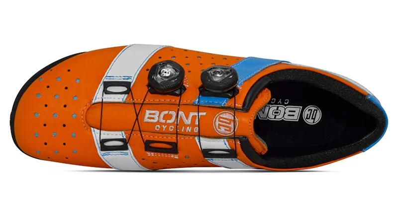 Bont Vaypor+ Road Shoes - Orange/Alpha Blue 9 Bont Vaypor+ Road Shoes - Orange/Alpha Blue - Image 7
